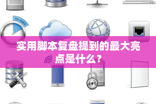 实用脚本复盘提到的最大亮点是什么？