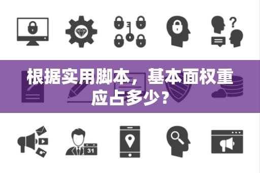 根据实用脚本，基本面权重应占多少？