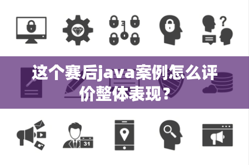 这个赛后java案例怎么评价整体表现？