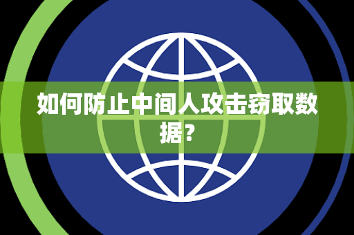 如何防止中间人攻击窃取数据？