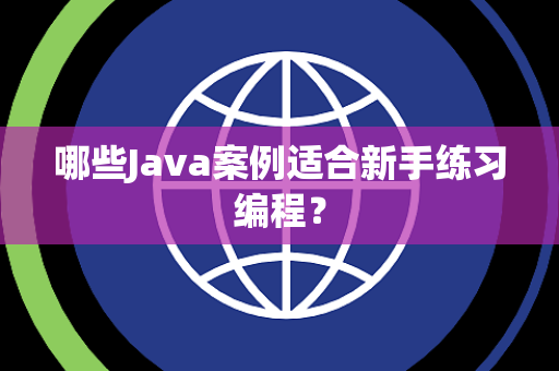 哪些Java案例适合新手练习编程？