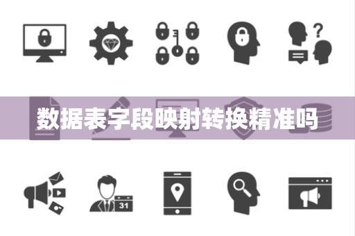 数据表字段映射转换精准吗 数据表字段映射转换精准吗