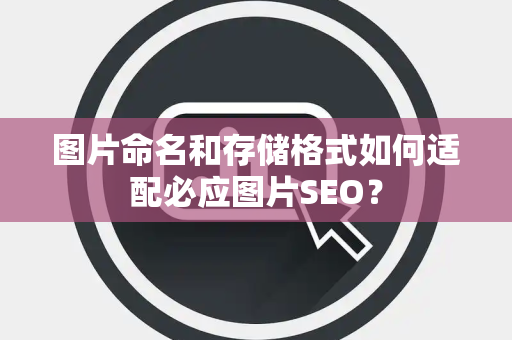 图片命名和存储格式如何适配必应图片SEO？