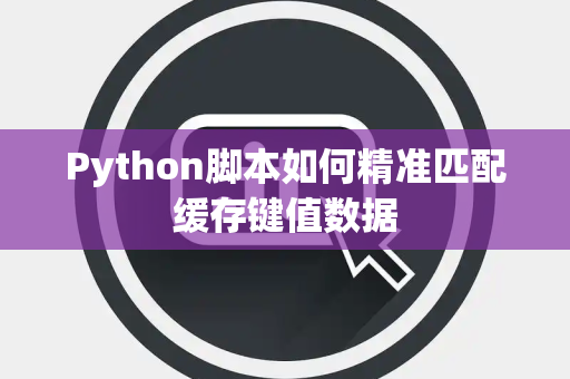 Python脚本如何精准匹配缓存键值数据 Python脚本如何精准匹配缓存键值数据