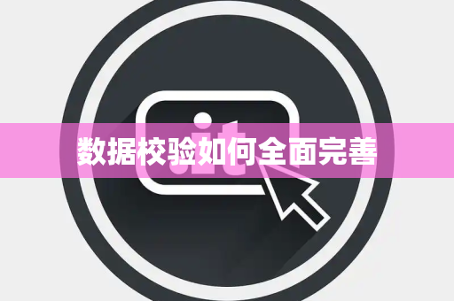 数据校验如何全面完善 数据校验如何全面完善