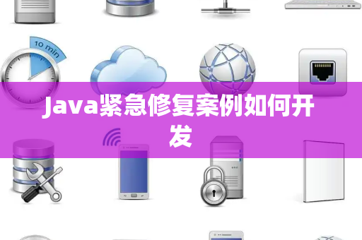 Java紧急修复案例如何开发 Java紧急修复案例如何开发